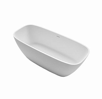 Ванна из искусственного камня Gruppo Treesse BRIO V297BL 170х70 отдельностоящая прямоугольная