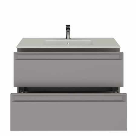 Тумба под раковину Allen Brau Eclipse 2.0 1.E1003.PGM 2.0 100х46х63 подвесная цвет серый