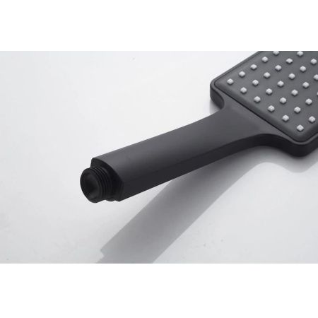 Душевая стойка Knotlor KN-72/BL настенная цвет черный