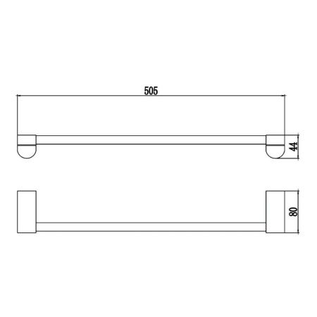 Полотенцедержатель Savol S-507324