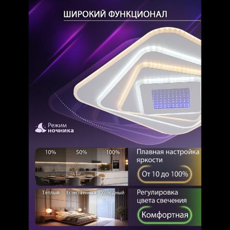 Люстра потолочная Natali Kovaltseva Palace (Палаце) LED LAMPS 81112/4C