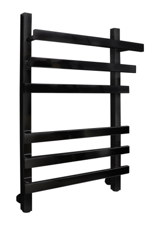 Полотенцесушитель Indigo Askel LASWPF60-40BR 46х65 водяной черный муар