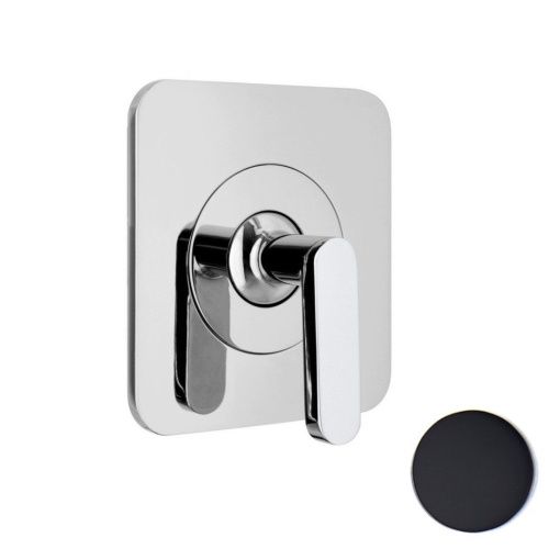 Смеситель для ванны и душа Webert Living LV880101560 встраиваемый в стену черный - фото 2