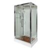 Душевая кабина AvaCan Z120 120х90 прямоугольная с крышей ориентация универсальная