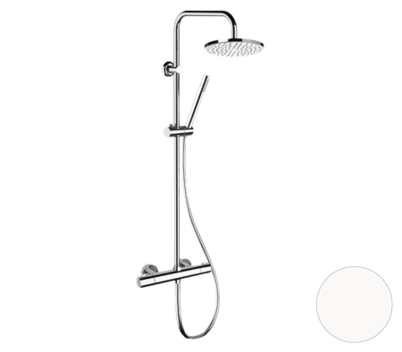 Душевая стойка Remer Elegance EQ32X7MMM20BO настенная с термостатом