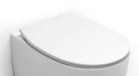 Крышка сиденье White Ceramic Basic WC00A01SL