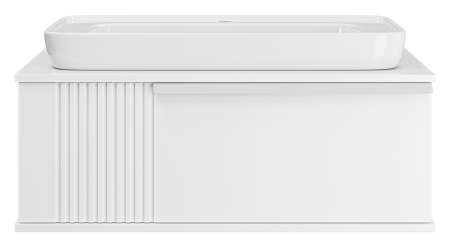 Тумба под раковину Brevita Savoy SAV-09090-0101Я 90х48х34 подвесная