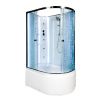 Душевая кабина AvaCan EM4511LNLED+GM 110х80 асимметричная без крыши ориентация левая