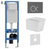 Комплект унитаз с инталляцией и клавишей смыва Iberica Blanca TOLEDO ALTO IB.001M.TLA.231.827