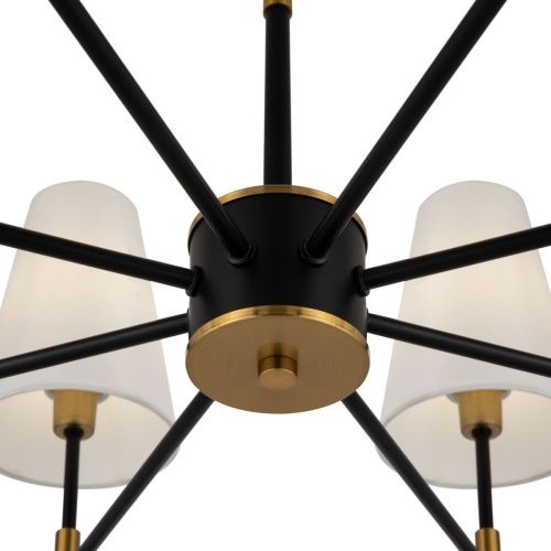 Люстра Freya Tida FR5196PL-08BBS - фото 4