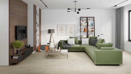 Кварцвиниловая плитка Damy Floor FAMILY LVT TCM285-15-LVT Дуб Светлый толщина 0.25 см 43 класс 1227х187