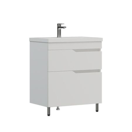 Тумба под раковину Corozo Теона SD-00001721 70х40 напольная цвет белый