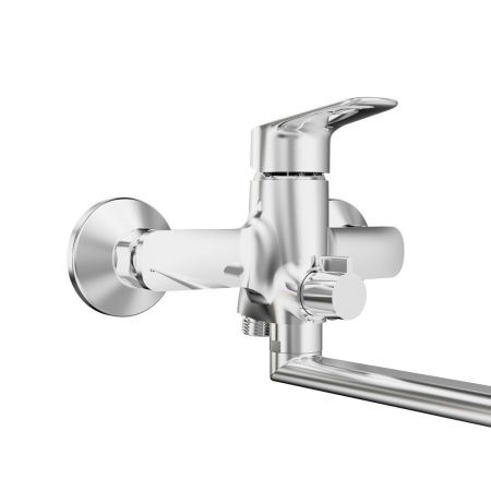 Смеситель для ванны Tokito HAPPO TOK-HAP-1015 настенный хром