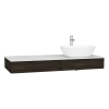 Тумба под раковину Vitra Origin 65683 120х50 подвесная цвет коричневый
