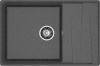 Кухонная мойка Granfest Level LV-760L графит 76х50 цвет графит поверхность матовая