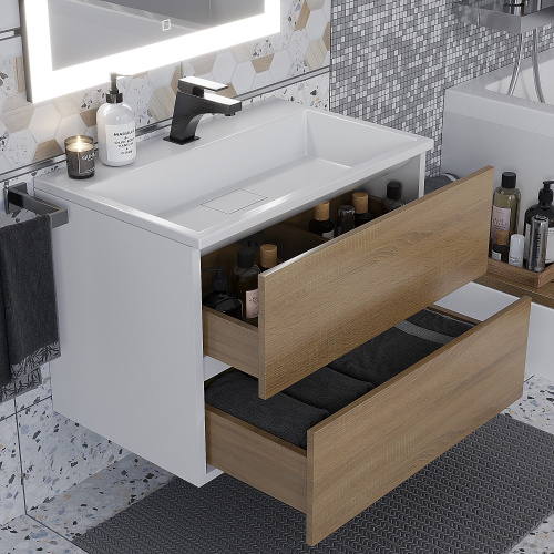 Тумба с раковиной Uperwood Barsa 293020546 70x45,2x57 - фото 4
