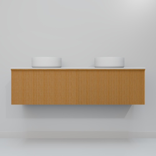 Тумба с раковиной ArtDecco Andy (Энди) AAN15W11D300 150x45x40 подвесная цвет белый дуб - фото 3