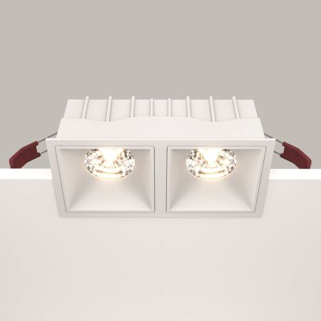 Светильник встраиваемый Maytoni Technical Alfa LED DL043-02-15W3K-SQ-W