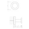Крючок Decor Walther Basic 530460