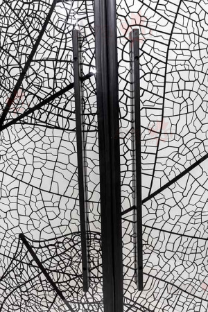 Душевой уголок AvaCan HB90 90х90 стекло тонированное профиль черный без поддона