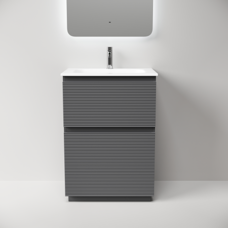 Тумба под раковину Sancos FOLK Floor FL60FGS 60х40 напольная цвет серый