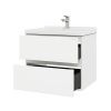 Тумба под раковину Onika Эвада 107061 70х40 подвесная цвет белый