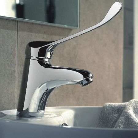 Смеситель Haiba HB54 HB1054 на раковину хром