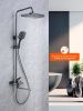 Душевая стойка ProHanss P62.24.09 настенная цвет серый