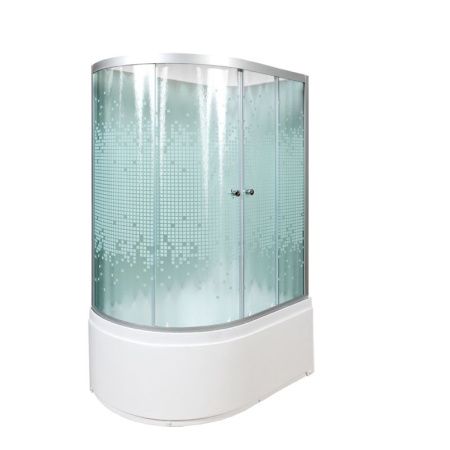 Душевая кабина AvaCan L920RN 120х80 асимметричная без крыши ориентация правая