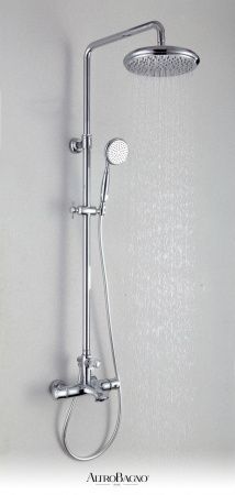 Душевая стойка AltroBagno Beatrice AltroBagnoBeatrice030406Cr настенная цвет хром