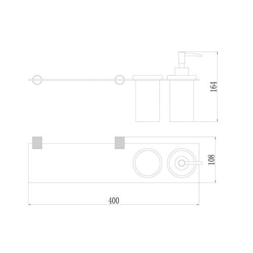 Дозатор для жидкого мыла Savol S-002169HD - фото 3