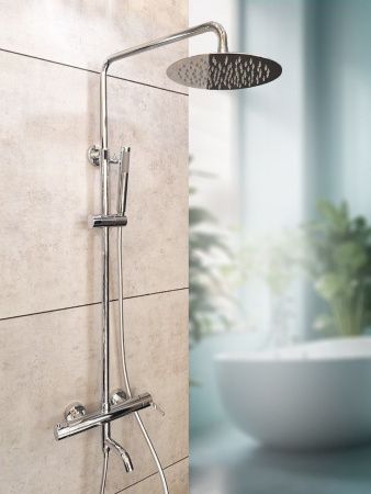 Душевая стойка AltroBagno Unione AltroBagnoUnione030208Cr настенная цвет хром