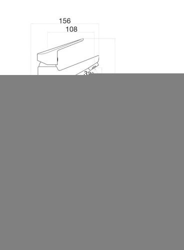 Смеситель Fiore 86CR8112 на раковину хром - фото 3