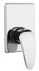 Смеситель для ванны и душа Fiore 32CR1302 встраиваемый в стену хром с термостатом