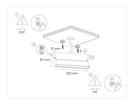 Настенно-потолочный светильник Ambrella Light Move (Мове) TA1818