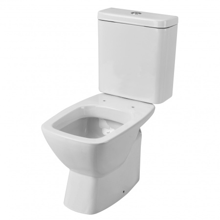 Унитаз-компакт напольный с бачком Santek Нео 1WH302187 белый с сиденьем микролифт душевой смыв