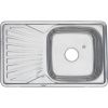 Кухонная мойка Melana 217 t (*10) 80х50 цвет хром поверхность полированная