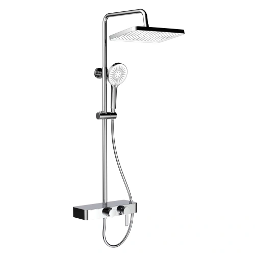 Душевая стойка Veconi FOSSA FO-210-C-C4 настенная цвет хром - фото 2