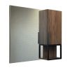 Зеркало-шкаф Comforty Равенна 00-00006656CF 90х80 подвесной цвет коричневый