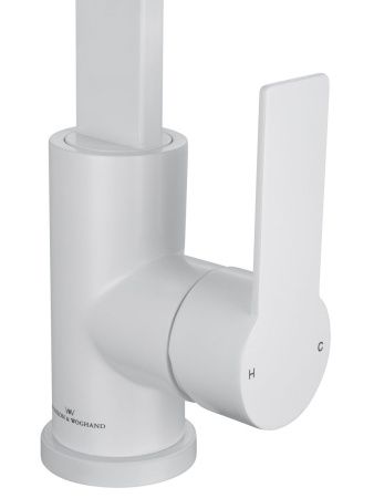 Смеситель для кухни Wonzon & Woghand WW-AE4550-MW на мойку белый