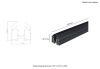 Встраиваемый магнитный трек Crystal Lux Space (Спаце) CLT 0.134 01 L2000 BL