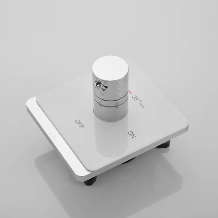 Гигиенический душ со смесителем Rose R105C белый/хром