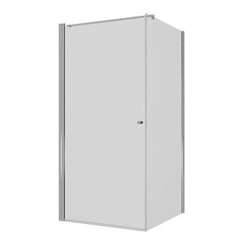 Душевой уголок Ambassador Nord 13011104 100х100 стекло прозрачное профиль хром без поддона