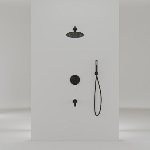 Душевая система Sancos Select SC3004MB встраиваемая в стену - фото 2