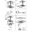 Верхний душ Gessi Rettangolo Colour 57977#246 50х50 золото