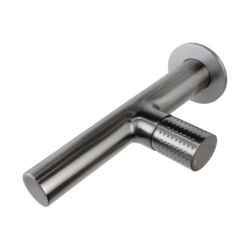 Смеситель для раковины Bronze de Luxe LIBERTY 301GG встраиваемый в стену графит - фото 2