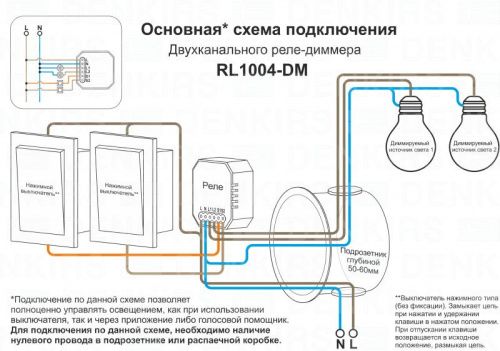 Wi-Fi реле Denkirs Relay (Релаы) RL1004-DM - фото 3