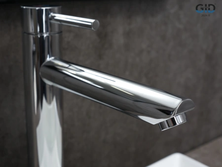 Смеситель Gid Cascada Berlin SS080-CH-D (SS080CHD) на столешницу хром