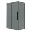 Душевой уголок Grossman Galaxy 120.K33.01.1470.21.10 140х70 стекло тонированное профиль черный без поддона