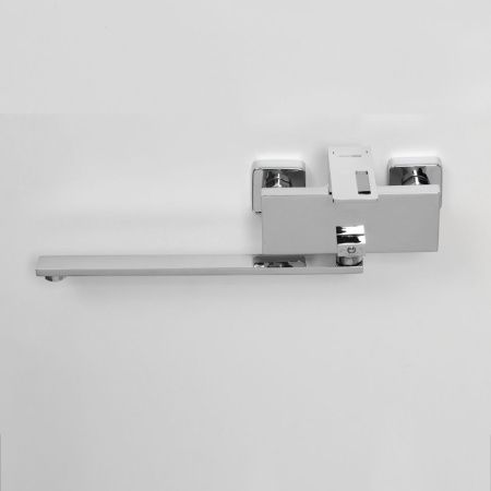 Смеситель для ванны Wasserkraft Alme 1500 1502L настенный хром